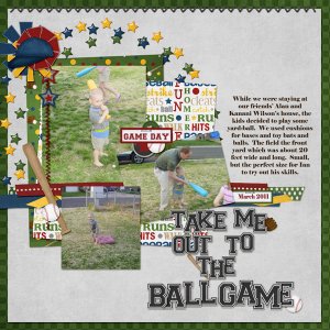 Take me out to the ballgame!