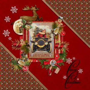 a touch of vintage for christmas
