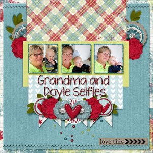 Grandma and Doyle Selfies