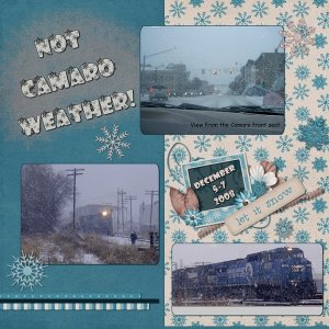 Not Camaro Weather!