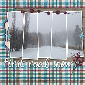 First Real Snow