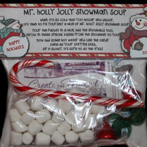 Mr. Jolly Holly Snowman Soup