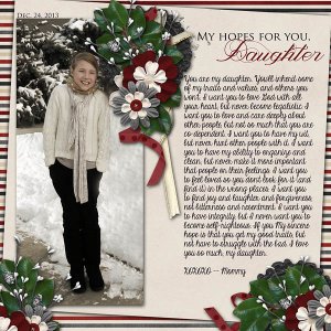 My Hopes For You, Daughter