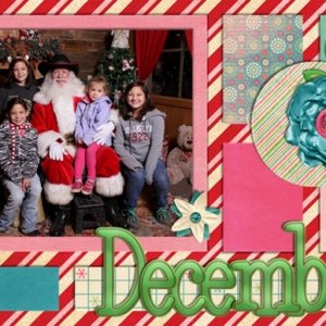December Calendar Topper