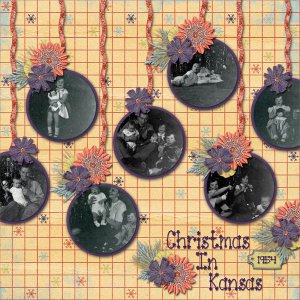Christmas in Kansas 1954