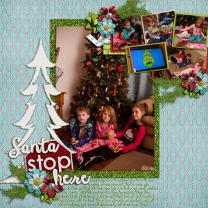 Santa Stop Here