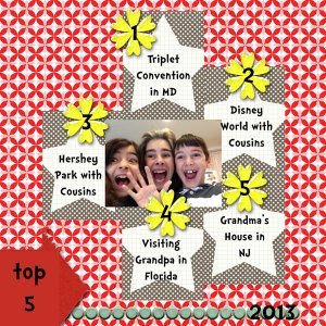 Top 5 - 2013