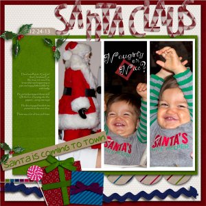 Santa Claus is coming to town