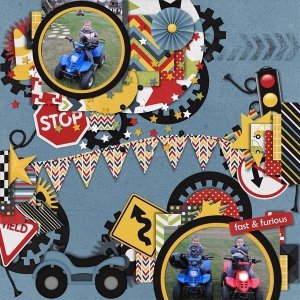 Things That Go by B2N2 Scraps and Blue Heart Scraps