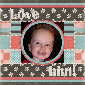 Jen C Designs - My story January / B2N2 Scraps + Blue Heart Scraps - Th