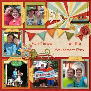 Fun at the Amusement Park
