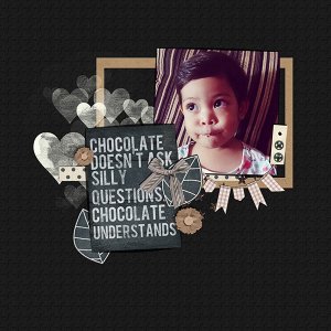 my chocolate heart