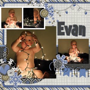 Evan Christmas Lights 1