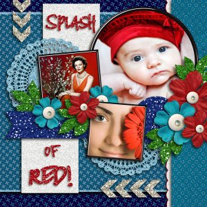 Splash Of Red