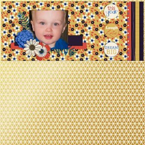 Pretty in Green - Resolution / Blue Heart Scraps - Progressive Calender Jun