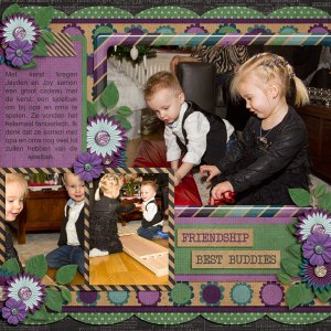 Simple Girl Scraps - Best Friends Forever / Aprilisa Designs - PP64 TP4