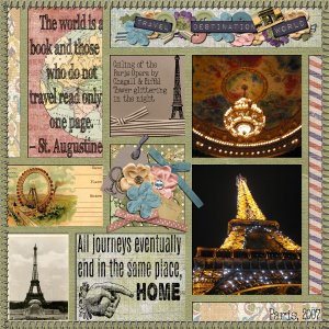 Roam around the world: Paris