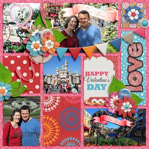 Valentines Day at Disneyland