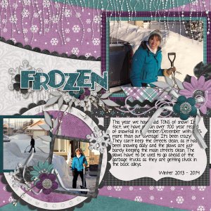 frozen