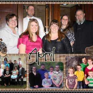 April Calendar 2014