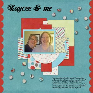 January 2013 Font Challenge - Kaycee and Me