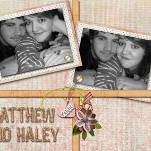 Matt and Haley