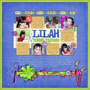 Lilah's 3rd Birthday