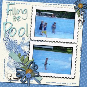 filling the pool
