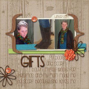 Boots and Scarf