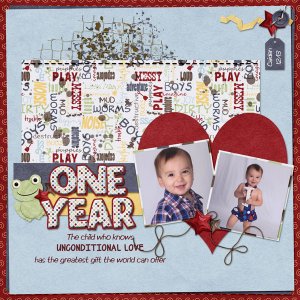Caiden One Year
