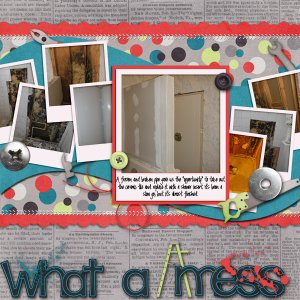 What a Mess - February 2014 Font Challenge