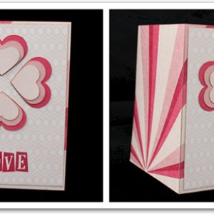 Layered Heart Card