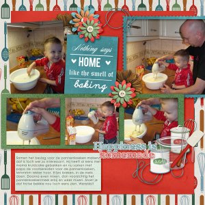 Pixelily Designs - For the love of baking / Jen C Designs - Showoff TP4