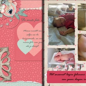 Baby album spread #1