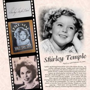 Shirley Temple blended scraplift