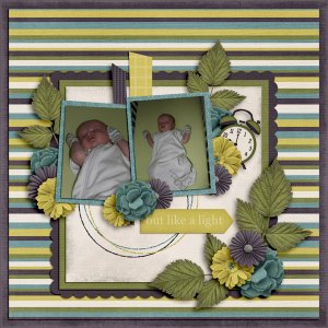 Little Rad Trio - Sleep Tight /Jen C Designs - Memory Makers VL3 TP3