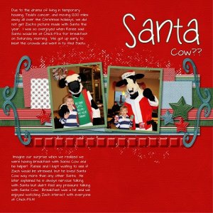 Santa Cow