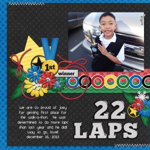 22 Laps