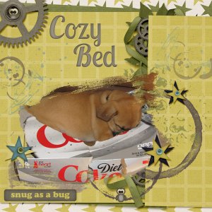 Cozy little bed...