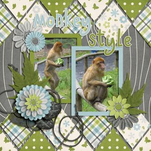 CathyK Designs - Down by the pond / Little Rad Trio - Crazy about diamonds 