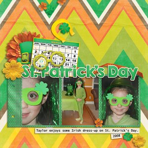 St. Patrick's Day Dress-up 2008
