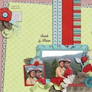 Sarah + Brian: Hiawatha Bike Ride