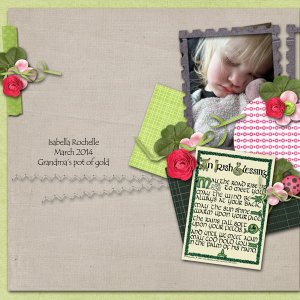 Irish Blessing for Bella