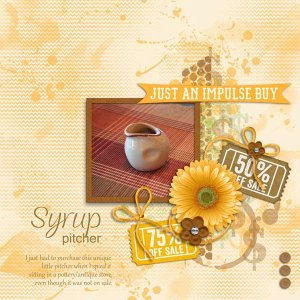 Syrup Pitcher