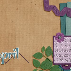 April desktop