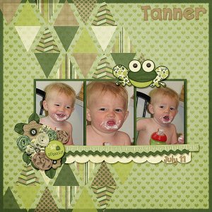 Tanner Eating 07-11