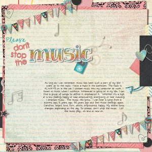 Please don't stop the music