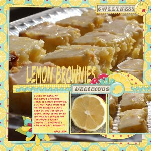 Lemon Brownies