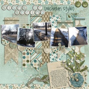 sings of spring (Michigan style)