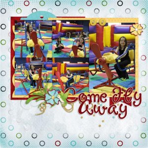 Bounce House FLy Away